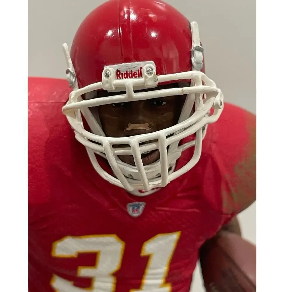 NFL KANSAS CITY CHIEFS #31 PRIEST HOLMES 11’FIGURE RED JERSEY 2004 COLLECTIBLE - Picture 4 of 16